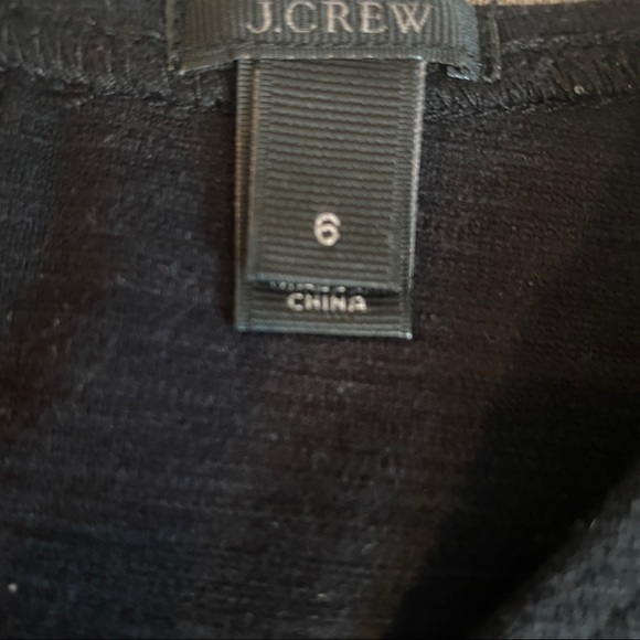 J CREW stretchy fit and flare dress in black - Picture 5 of 7